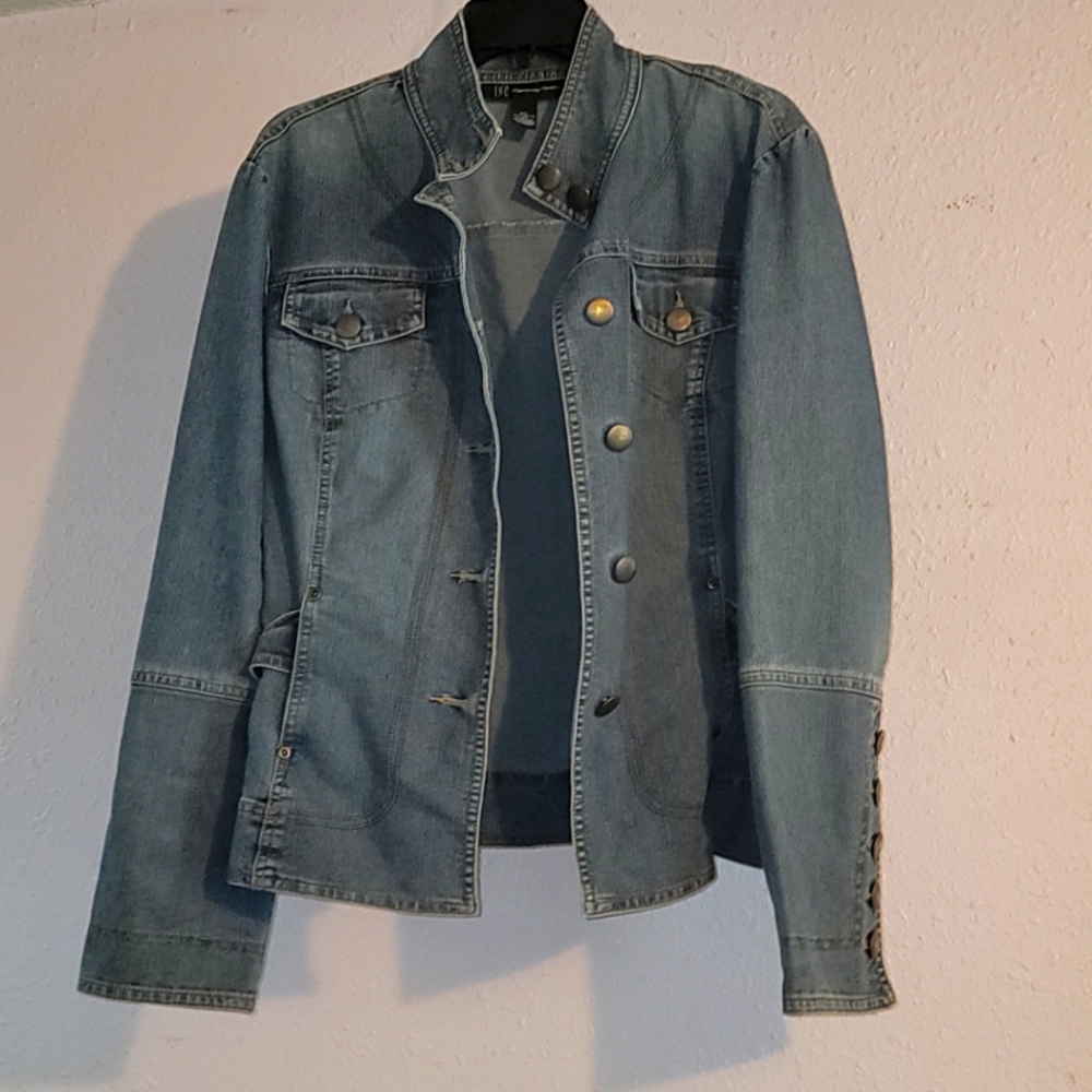 🌹Denim INC 'Motorcycle' style jacket XL